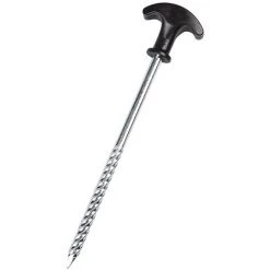 PERLE RARE 5x Piquets De Tente En Acier - Piquets Robustes Avec Filetage Pour Le Camping Et L'extérieur - Tente En Acier