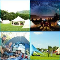 PERLE RARE Piquets De Tente De 18 Cm - En Métal - Pour Sols Durs - Idéal Pour Le Jardin, Le Camping, La Pêche Et Les Tentes(12pcs) 11 PERLE RARE Piquets De Tente De 18 Cm - En Métal - Pour Sols Durs - Idéal Pour Le Jardin, Le Camping, La Pêche Et Les Tentes(12pcs) -Tente de réception Soldes 58039701 5