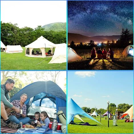 PERLE RARE Piquets De Tente De 18 Cm - En Métal - Pour Sols Durs - Idéal Pour Le Jardin, Le Camping, La Pêche Et Les Tentes(12pcs) 7 PERLE RARE Piquets De Tente De 18 Cm - En Métal - Pour Sols Durs - Idéal Pour Le Jardin, Le Camping, La Pêche Et Les Tentes(12pcs) - Image 5