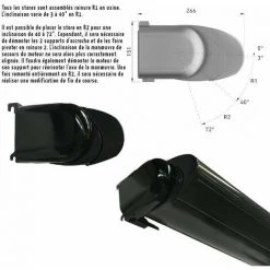 ICI STORE STORE DE TERRASSE COFFRE INTEGRAL MOTORISE LED RAL ANTHRACITE 5 X 3,5 DICKSON® CARBONE - CARBONE 9 ICI STORE STORE DE TERRASSE COFFRE INTEGRAL MOTORISE LED RAL ANTHRACITE 5 X 3,5 DICKSON® CARBONE - CARBONE -Tente de réception Soldes 58047189 3