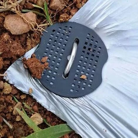 HIASDFLS Piquets De Jardin En U Avec 40 Rondelles Sardine Fixation Toile Paillage Piquets En Métal Pour Jardinage Fixer Bâche Anti-Mauvaises Herbes (15X4 / Φ2.1Mm)-40Pcs 5 HIASDFLS Piquets De Jardin En U Avec 40 Rondelles Sardine Fixation Toile Paillage Piquets En Métal Pour Jardinage Fixer Bâche Anti-Mauvaises Herbes (15X4 / Φ2.1Mm)-40Pcs – Image 4