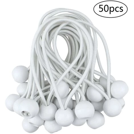 Kueatily 50 Pcs Tendeur De Boule Élastique, Tendeur De Bâche Pour Pavillon, Camping, Cordons De Tente, Harnais D'extension De Rideaux, 10cm 3 Kueatily 50 Pcs Tendeur De Boule Élastique, Tendeur De Bâche Pour Pavillon, Camping, Cordons De Tente, Harnais D'extension De Rideaux, 10cm