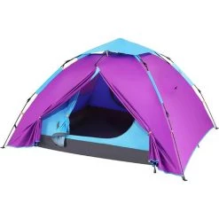 AICOK Tente De Camping Autoportante | Tente Dôme Double Couche, Imperméable, Coupe-vent, 210 X 190 X 120 Cm