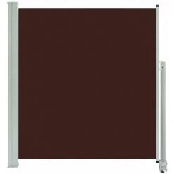 LITZEE Store Extérieur Auvent Lateral Retractable De Patio 140 X 300 Cm Marron -Tente de réception Soldes 58159567 3