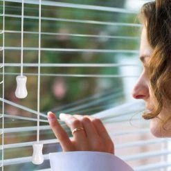 TRIOMPHE Corde D'Ombrage Tressé 50M/Rouleau Avec 4 Pièces Pendentif En Bois Pour Aluminium Store Ombre, Plante De Jardinage Et De L'Artisanat (Blanc)T-Audace -Tente de réception Soldes 58165060 4