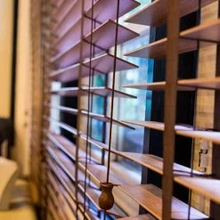 TRIOMPHE Corde D'Ombrage Tressé Marron 50 M/Rouleau Avec 4 Pièces Marron Pendentif En Bois Pour Aluminium Store Ombre, Plante De Jardinage Et De L'Artisanat (Marron)T-Audace -Tente de réception Soldes 58166532 4