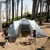 Tente Camping 4 Places SURPASS SURPTENT401G Gris -Tente de réception Soldes 58215250 1