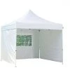 GREADEN Tente Pliante 3x3m + 4 Pack Côtés Avec 1 Fenêtres PREMIUM LIGHT Tube 32mm En Acier Bâche 220g/m² ENDUIT PVC 100% ÉTANCHE Barnum Pliante + Sac De Transport - Blanc -Tente de réception Soldes 58217707 1