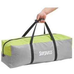 Tente De Camping Familiale 6 Places SURPASS SURPTENT601 Vert Et Gris -Tente de réception Soldes 58219153 5