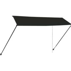 INLIFE Auvent Rétractable Avec LED 350x150 Cm Anthracite 10 INLIFE Auvent Rétractable Avec LED 350x150 Cm Anthracite -Tente de réception Soldes 58274284 4