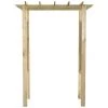 INLIFE Arche Pour Rosiers 150 X 50 X 200 Cm Bois Imprégné -Tente de réception Soldes 58276395 1