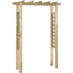 INLIFE Arche Pour Rosiers 150 X 50 X 200 Cm Bois Imprégné 6 INLIFE Arche Pour Rosiers 150 X 50 X 200 Cm Bois Imprégné -Tente de réception Soldes 58276395 2