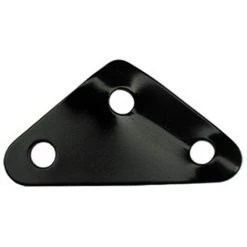 PERLE RARE Tendeur De Corde Tendeur Camping En Alliage D'Aluminium Crochet Ajusteur De Corde Durable Antidérapant Pour Tente Bâche Randonnée Camping(Noir(Forme Triangle))