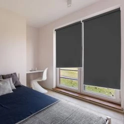 VINGO Store Vertical Store Vertical Résistant Aux UV Protection Contre Le Vent Et Brise-vue Anthracite 100 X 140 Cm - Anthracite 9 VINGO Store Vertical Store Vertical Résistant Aux UV Protection Contre Le Vent Et Brise-vue Anthracite 100 X 140 Cm - Anthracite -Tente de réception Soldes 58414976 4