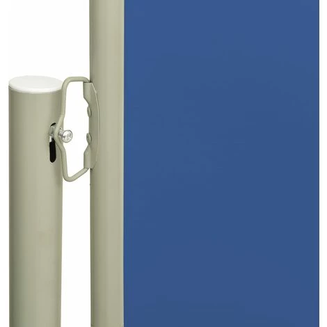 VidaXL Auvent Latéral Rétractable De Patio 117x500 Cm Bleu - Bleu 5 VidaXL Auvent Latéral Rétractable De Patio 117x500 Cm Bleu - Bleu - Image 3