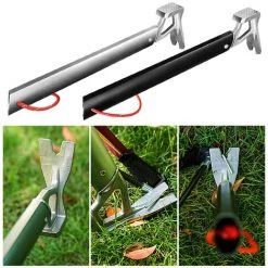 SUPERSELLER Marteau De Camping En Plein Air Marteau En Alliage D'aluminium Marteau Multifonctionnel équipement De Survie Sauvage Dissolvant De Pieu De Tente - Le Noir -Tente de réception Soldes 58674605 5