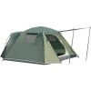 COSTWAY Tente De Camping 4 Personnes, Tente Dôme Avec Double Couche Imperméable, Piquets Et Cordes Coupe-Vent, Tente Légère Et Portable Avec Sac De Transport, Idéale Pour Camping Et Randonnée
