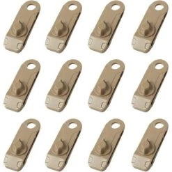ENLENK 12 Pièces Clips De Bâche Clips De Sol Clips De Tente En Plastique Crocodile Pour Auvents De Camping Activités De Plein Air, Kaki 8 ENLENK 12 Pièces Clips De Bâche Clips De Sol Clips De Tente En Plastique Crocodile Pour Auvents De Camping Activités De Plein Air, Kaki -Tente de réception Soldes 58844757 2