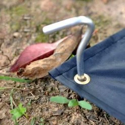 OUSUDELA 12 Pcs Piquets De Tente, Sardines Camping En Forme De Point D'Interrogation Aluminium Crochets De Tente Metal Pour Pique-Nique Camping Randonnée Pêche -Tente de réception Soldes 59170887 3