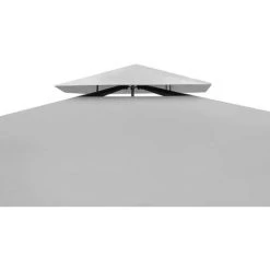 INLIFE Tonnelle Avec Toit 3x3 M Blanc Crème - Crème -Tente de réception Soldes 59171790 3