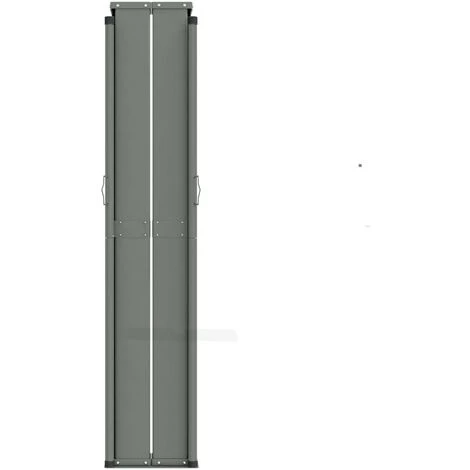 VidaXL Auvent Latéral Rétractable Noir 180x1000 Cm - Noir 6 VidaXL Auvent Latéral Rétractable Noir 180x1000 Cm - Noir - Image 4