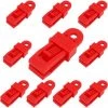 OUSUDELA Bache Tente Clip En Plastique 20 Pieces Multi-usages Clips De Bâche De Tente En Plastique Snaps Pour Bâches, Auvents Et Couvertures, Tentes, Camping En Plein Air, Caravane, Auvents. -Tente de réception Soldes 59207221 1