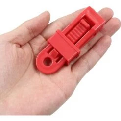 OUSUDELA Bache Tente Clip En Plastique 20 Pieces Multi-usages Clips De Bâche De Tente En Plastique Snaps Pour Bâches, Auvents Et Couvertures, Tentes, Camping En Plein Air, Caravane, Auvents. -Tente de réception Soldes 59207221 5