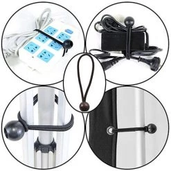 OUSUDELA Lot De 30 Pinces De Fixation Pour Tente, Tente, Auvent, Bannières, Bateau, Jardinage - Noir 9 OUSUDELA Lot De 30 Pinces De Fixation Pour Tente, Tente, Auvent, Bannières, Bateau, Jardinage - Noir -Tente de réception Soldes 59207224 3