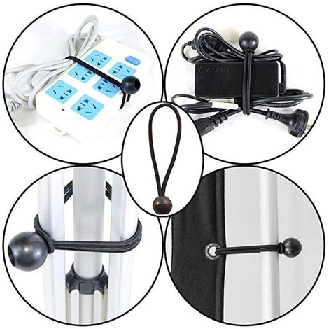 OUSUDELA Lot De 30 Pinces De Fixation Pour Tente, Tente, Auvent, Bannières, Bateau, Jardinage - Noir 5 OUSUDELA Lot De 30 Pinces De Fixation Pour Tente, Tente, Auvent, Bannières, Bateau, Jardinage - Noir - Image 3