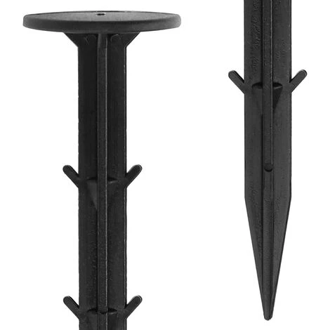 MACARON Piquets De Tente En Plastique - Piquets Pour Toison De Jardin Et Toison De Mauvaises Herbes - Fixation 16cm LO-Ron 6 MACARON Piquets De Tente En Plastique - Piquets Pour Toison De Jardin Et Toison De Mauvaises Herbes - Fixation 16cm LO-Ron – Image 4
