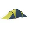 JN.SONGS Tente De Camping 6 Personnes Familiale Pour Trekking Extérieur 576 X 235 X 190 Cm - Bleu Jaune