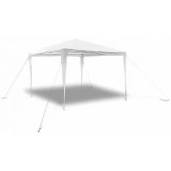 INLIFE Tonnelle Pavillon De Jardin Blanc 3x3m 8 INLIFE Tonnelle Pavillon De Jardin Blanc 3x3m -Tente de réception Soldes 59848386 2