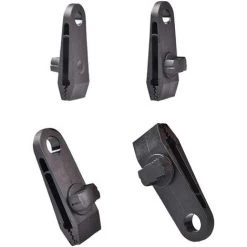 LangRay Lot De 10 Pinces à Bache Pour Auvent De Camping, Caravane, Jardin, Toile Noire -Tente de réception Soldes 59915311 5