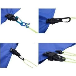 LangRay Clips De Tente Clips De Bache Pince De Tente Avec ?illet Clips Fixation Pour Tente Bache Camping En Plein Air(noir) -Tente de réception Soldes 59918025 4
