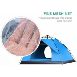 TANCYCO Tente De Camping Instantanée Portable Résistante à L'eau Pour Tente Pop-up Extérieure Pour Tente Familiale 1-2 / 3-4 Personnes,, -Tente de réception Soldes 59953121 5