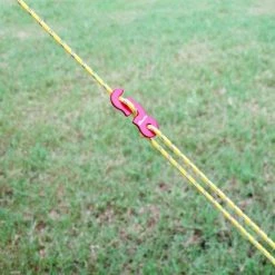 BARES Corde De Tente Réfléchissante Corde En Nylon Solide Avec Ajusteur En Aluminium Corde Tente 3mm Accessoires Camping Tente Indéchirable Pour Camping Randonnée Bâche 4 Pièces 4M -Tente de réception Soldes 59961907 3