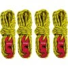 FR-LIFE BR-Vie 4 Pièces Cordes Pour Tente Réfléchissante, Corde De Tente Réfléchissante, Avec Réglage, Il Est Très Approprié Pour Le Camping En Plein Air, La Randonnée, L'Auvent, La Tente, Etc -Tente de réception Soldes 59963106 1