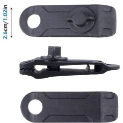 FLYME Pinces De Bâche Clips De Tente De Camping En Plastique Petite Pince à Oeillets Pour Auvent Toile D'Ombrage De Jardin Activités De Plein Air 9 FLYME Pinces De Bâche Clips De Tente De Camping En Plastique Petite Pince à Oeillets Pour Auvent Toile D'Ombrage De Jardin Activités De Plein Air -Tente de réception Soldes 60011832 3