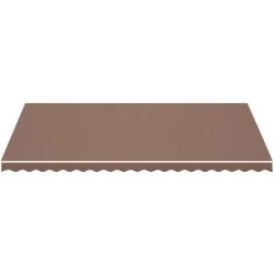 Topdeal Tissu De Remplacement Pour Auvent Marron 5x3 M FF311981_FR 9 Topdeal Tissu De Remplacement Pour Auvent Marron 5x3 M FF311981_FR -Tente de réception Soldes 60047507 3