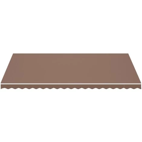 Topdeal Tissu De Remplacement Pour Auvent Marron 5x3 M FF311981_FR 5 Topdeal Tissu De Remplacement Pour Auvent Marron 5x3 M FF311981_FR - Image 3