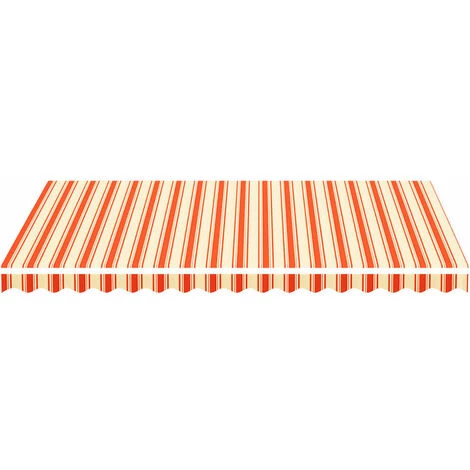 Topdeal Tissu De Remplacement Pour Auvent Jaune Et Orange 3,5x2,5 M FF312016_FR 5 Topdeal Tissu De Remplacement Pour Auvent Jaune Et Orange 3,5x2,5 M FF312016_FR - Image 3