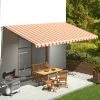Topdeal Tissu De Remplacement Pour Auvent Jaune Et Orange 6x3 M FF312023_FR -Tente de réception Soldes 60047518 1
