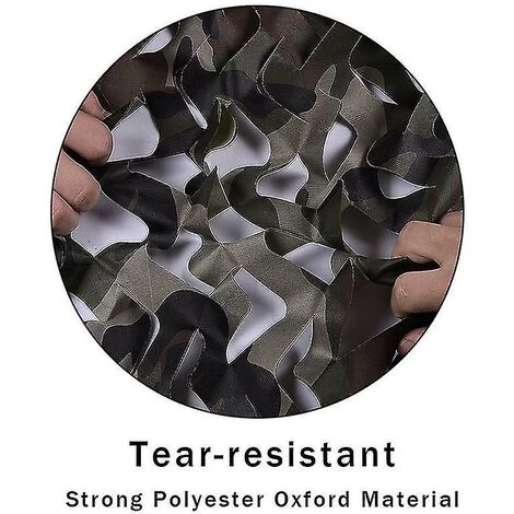 REGALOS Auvents Quadrichromie Printemps Et Automne Monocouche Camouflage Filet De Camouflage Pare-soleil Filet Décoratif (3 Mètres Carrés) 5 REGALOS Auvents Quadrichromie Printemps Et Automne Monocouche Camouflage Filet De Camouflage Pare-soleil Filet Décoratif (3 Mètres Carrés) - Image 3