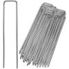 EINFEBEN 50 piquets d'ancrage au sol galvanisés 15x2,5cm piquets d'ancrage au sol - Argent -Tente de réception Soldes 60067193 1