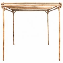 FIMEI Pergola Bambou 170x170x220 Cm -Tente de réception Soldes 60100029 5