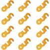 REGALI Tendeur De Corde De Camping Ajusteur De Corde En Alliage D'aluminium Léger 12 Pièces Pour Tente Bâche Auvent Randonnée (jaune) -Tente de réception Soldes 60109175 1
