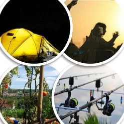 REGALOS 12x Piquets De Tente En Acier - Piquets Longs Et Résistants Pour Le Camping Et L'extérieur - Piquets De Camping (30 Cm) -Tente de réception Soldes 60109299 2