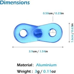 REGALOS Tendeur De Corde Camping Tendeur En Alliage D'Aluminium Léger Ajusteur De Corde 12 Pièces Pour Tente Bâche Auvent Randonnée 8 REGALOS Tendeur De Corde Camping Tendeur En Alliage D'Aluminium Léger Ajusteur De Corde 12 Pièces Pour Tente Bâche Auvent Randonnée -Tente de réception Soldes 60109300 2