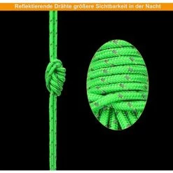 REGALOS Corde De Tente Réfléchissante, Corde De Guidage De Tente Légère Avec Tendeur En Aluminium, 13 Pieds, Parfaite Pour La Tente De Camping 11 REGALOS Corde De Tente Réfléchissante, Corde De Guidage De Tente Légère Avec Tendeur En Aluminium, 13 Pieds, Parfaite Pour La Tente De Camping -Tente de réception Soldes 60109312 5