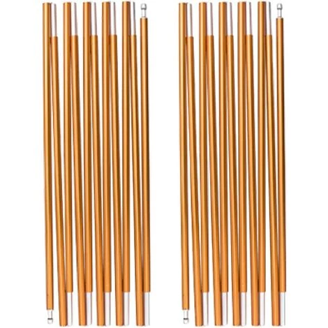 REGALI Poteau De Tente En Aluminium 2 Pièces Kit De Réparation Poteau De Support Pour La Randonnée Camping Auvent Tente 3 REGALI Poteau De Tente En Aluminium 2 Pièces Kit De Réparation Poteau De Support Pour La Randonnée Camping Auvent Tente
